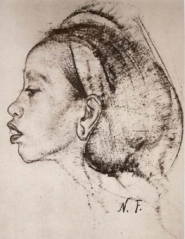  Head portrait  of female